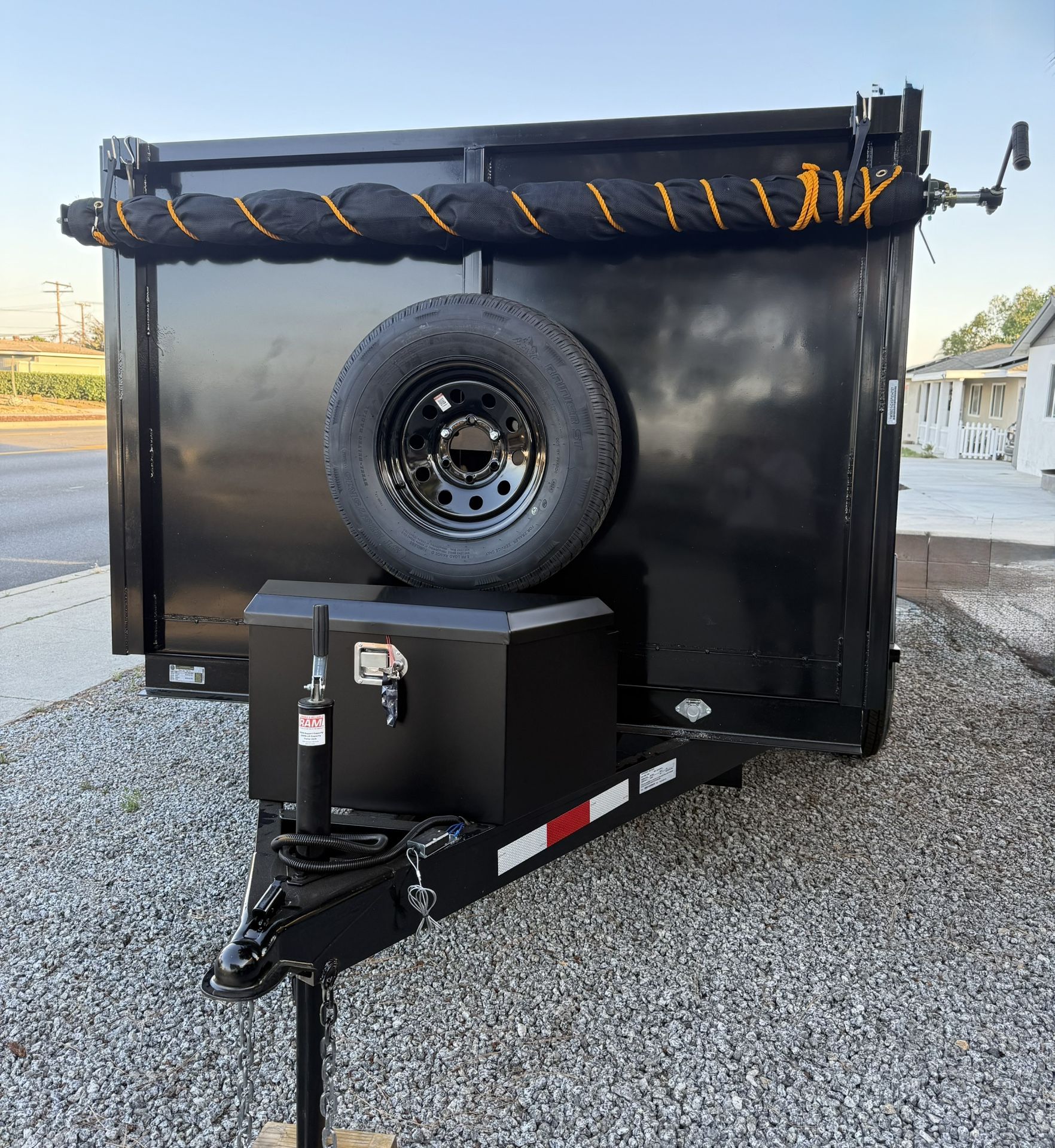 New Hydraulic Dump Trailer Loaded With Extras ✅