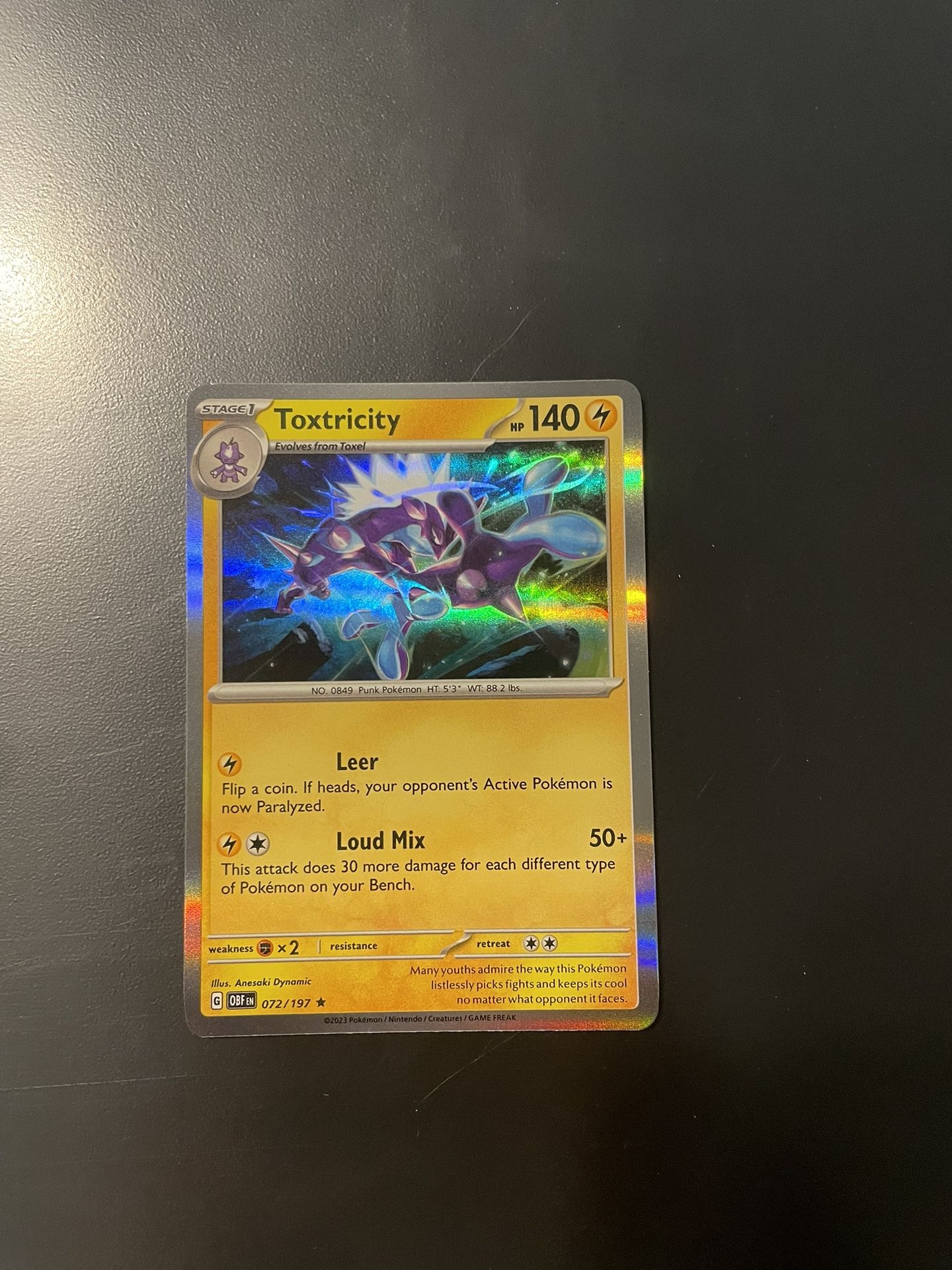 Pokémon TCG Poppy SV03: Obsidian Flames 220/197 Holo Ultra Rare for Sale in  Phoenix, AZ - OfferUp