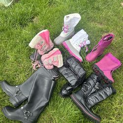 women/girl snow boots 