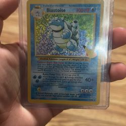 Blastoise Pokemon Card