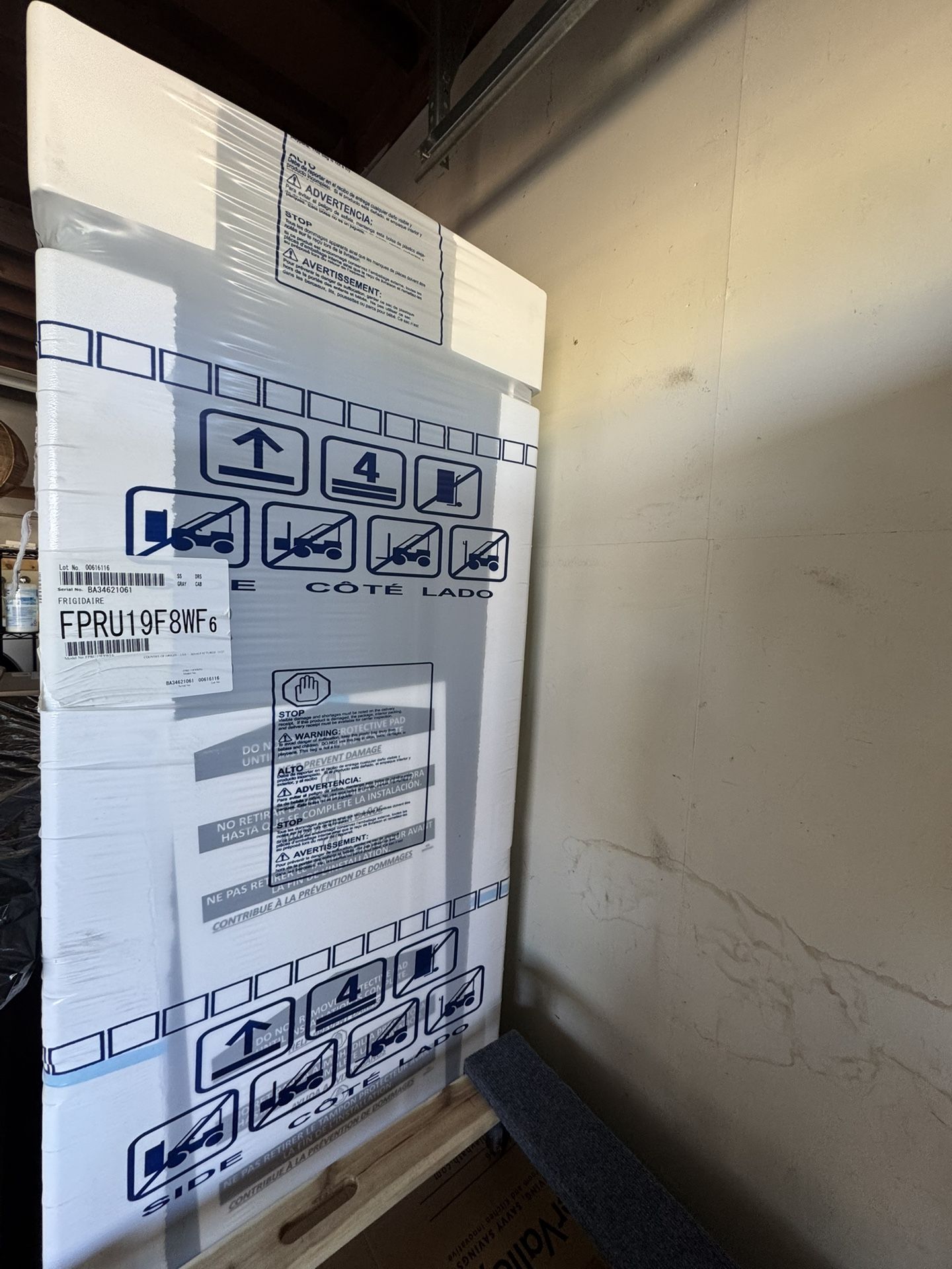 Frigidaire Professional Freezerless Single Door Refrigerator Stainless Steel