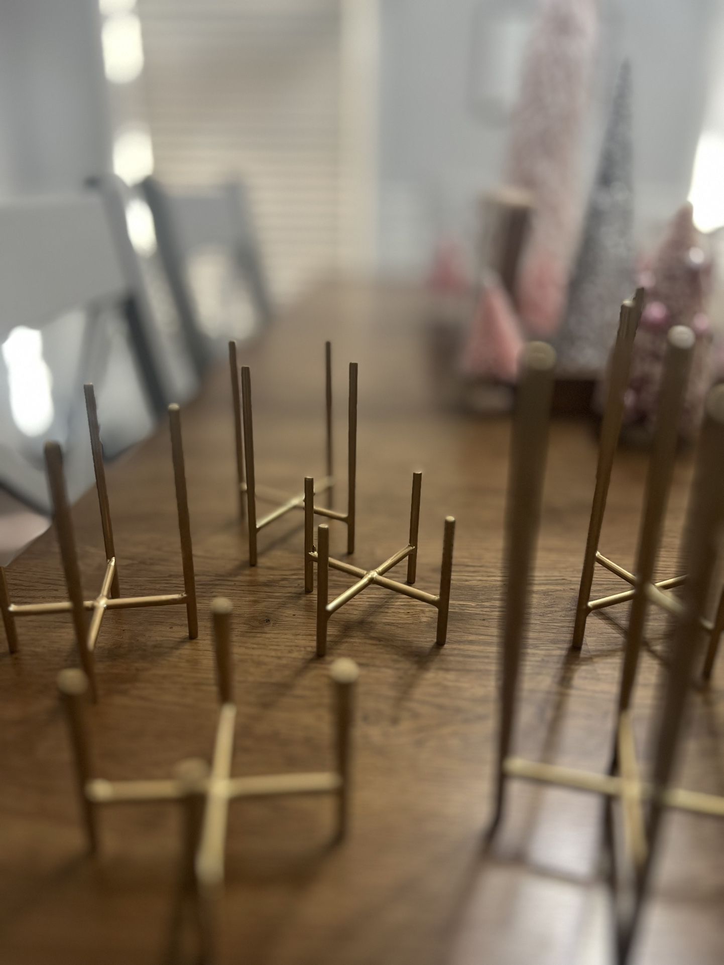 Gold Candle Holder