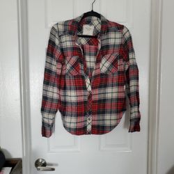 Abercrombie & Fitch Plaid Flannel Shirt – Size Small