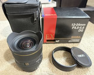 Sigma 12-24mm F4.5-5.6 DG EX AF for Canon