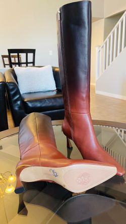 Vince Camuto cowboy boots size 11,
