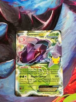 Genesect EX #11 Pokemon TCG 30th Celebration