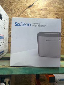 SoClean Device Disinfector