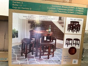 Universal Broadmoore 5-Piece Counter-Height Dining Set