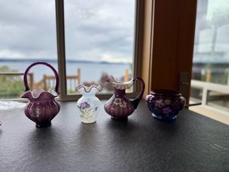 Fenton glass set
