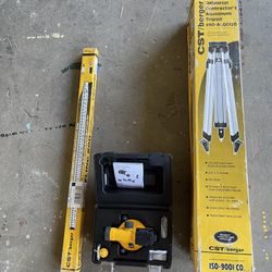 Builder Level & Tripod