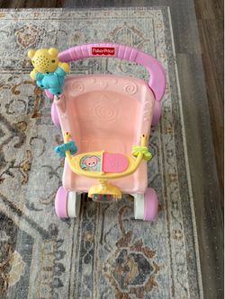 Fisher Price Doll Stroller and Ride on Elephant
