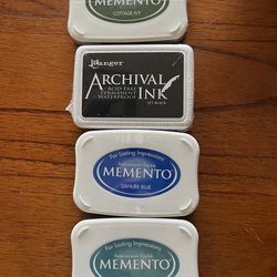 Ink pads for stamps (new)