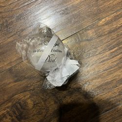 Christmas Ornament In Memorial ( I Have An Angel In Heaven I Call Him Dad)