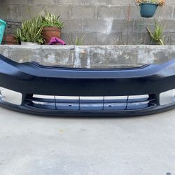 Honda Civic Part Black Bumper