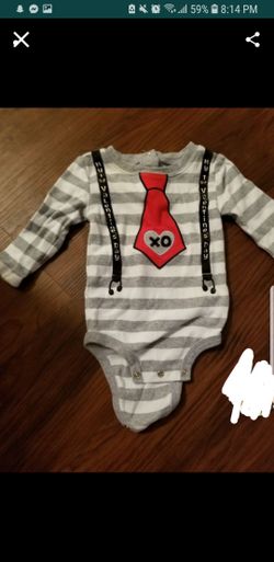 Valentine's onesie
