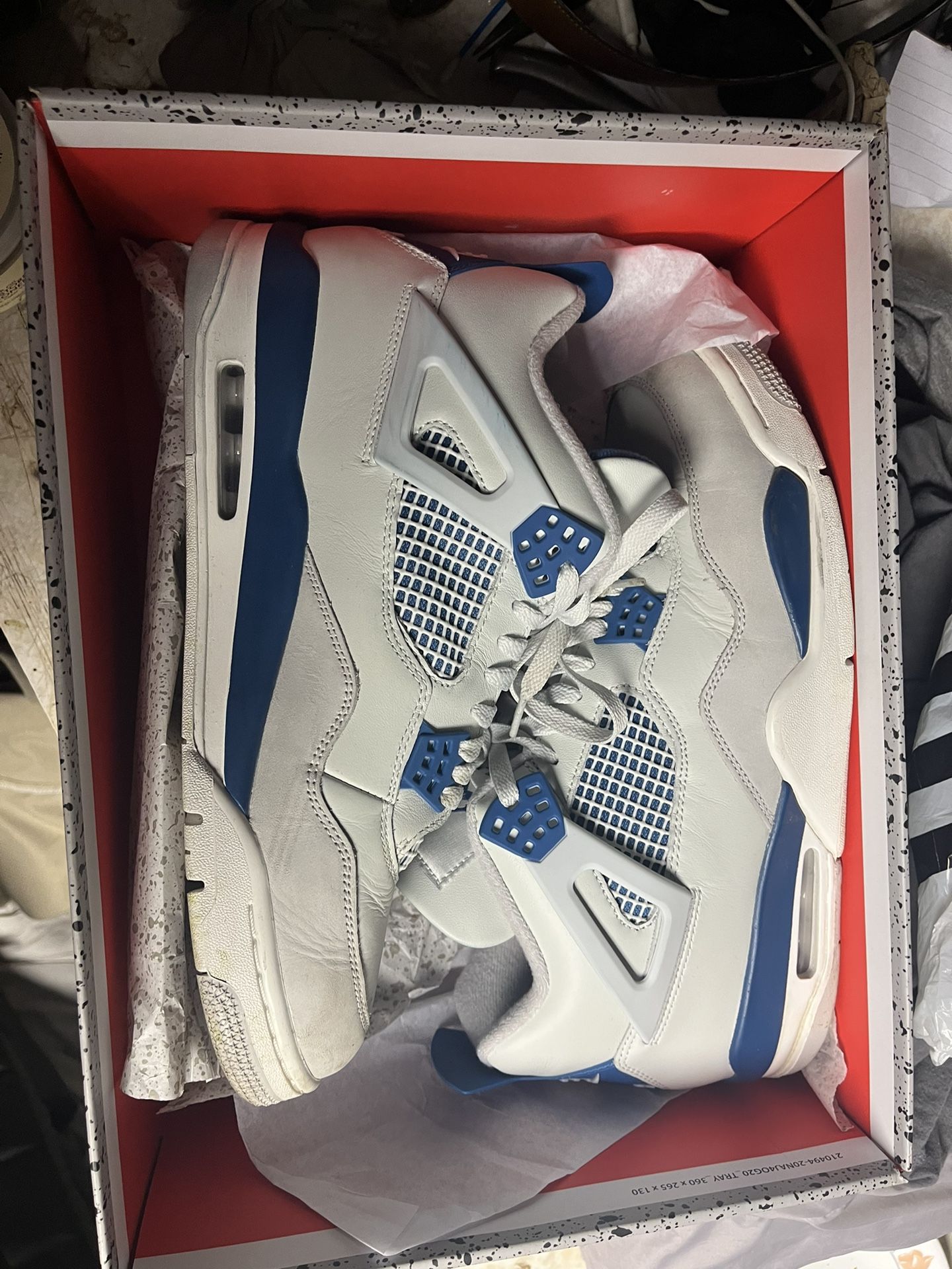 Jordan 4 Military Blue Size 12