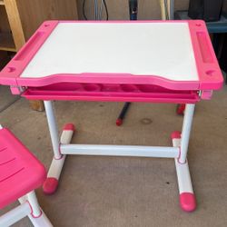 Adjustable Desk And Chair