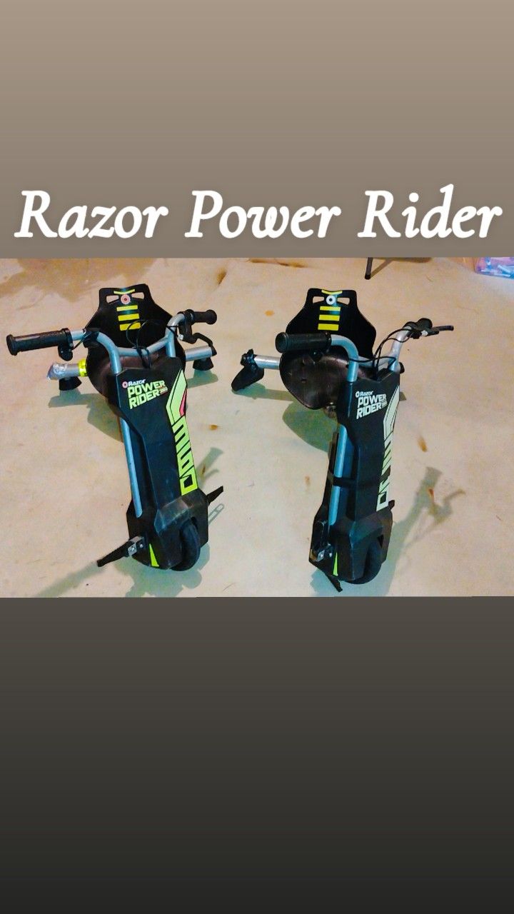 Set Of 2 Razor Power Rider