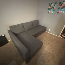 IKEA FRIHETEN Sleeper Sectional, 3 Seat w/storage