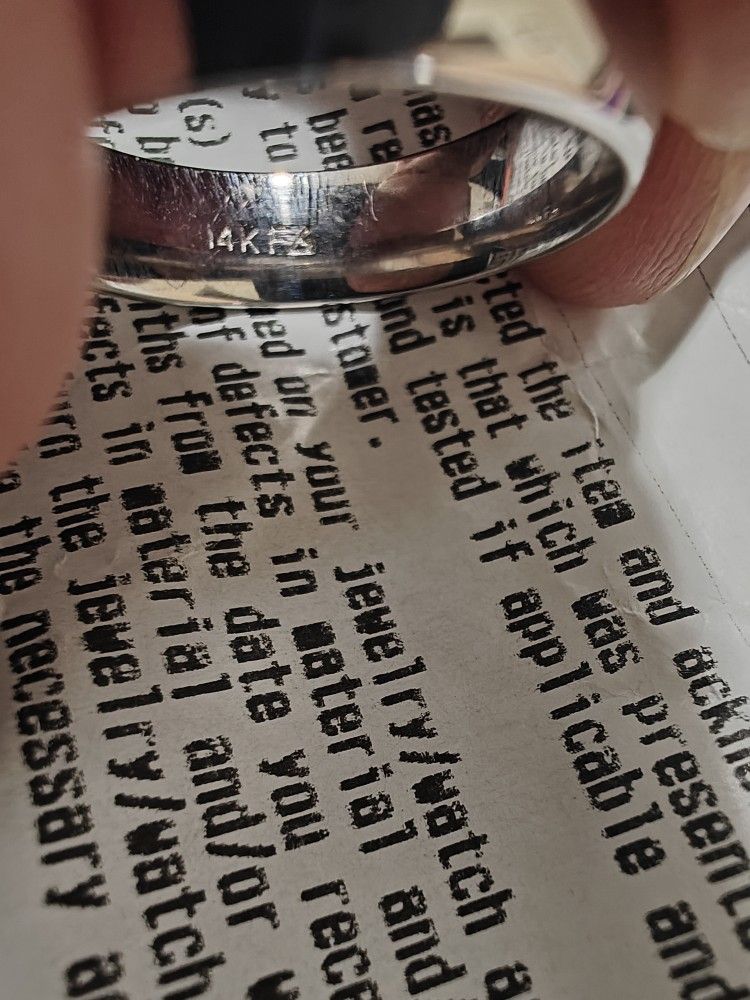 14k Gold Wedding Band