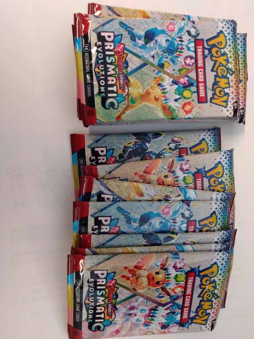 Prismatic Evolutions Booster Packs