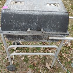 Char-broil aluminium charcoal grill  nice old school 