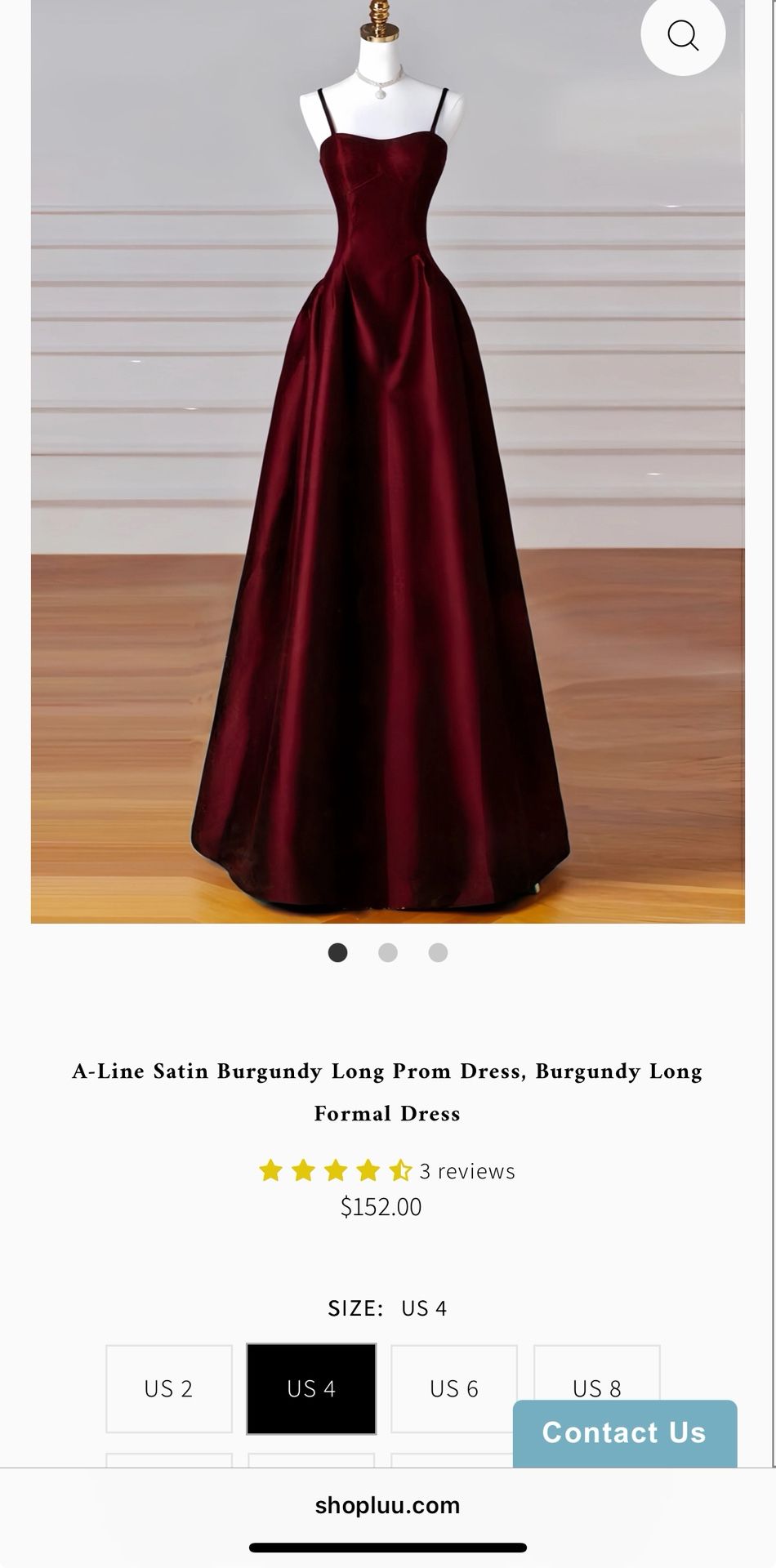 Prom Style Dress (US size 4)