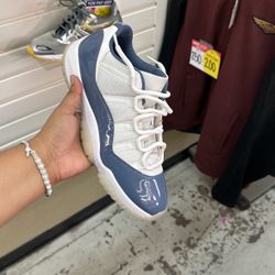 White And Blue Jordan’s Size 10.5 