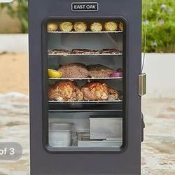 East Oak 30” Electric Smoker with Glass Door