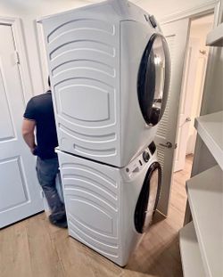 GE washer and Gas dryer