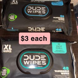 Dude Wipes 48xl 