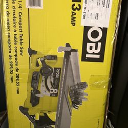 RYOBI TABLE SAW 13a BRAND NEW SEALED 