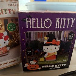 Hello Kitty Halloween Inflatable