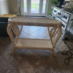 Table, Console Rattan