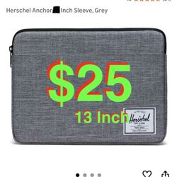 Herschel Anchor 13 Inch Sleeve, Grey
