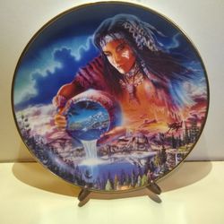 Royal Doulton The Waters Of Life Plate By David Penfound Franklin Mint. In Pristine Condition...