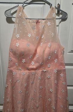 Plus size Pink Dress