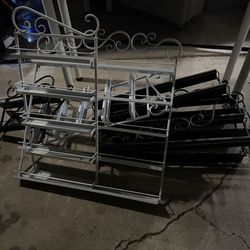 2   3 piece nail polish racks