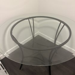 Glass Top Table