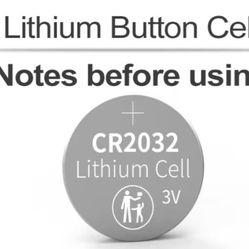 CR2032 lithium coin button cell pill battery, 20 count