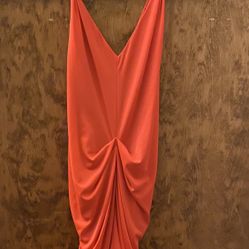 BCBG Max Azria Coral Strappy Short Halter Dress Size XXS 