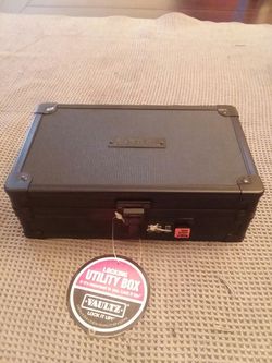 Combination utility lock box