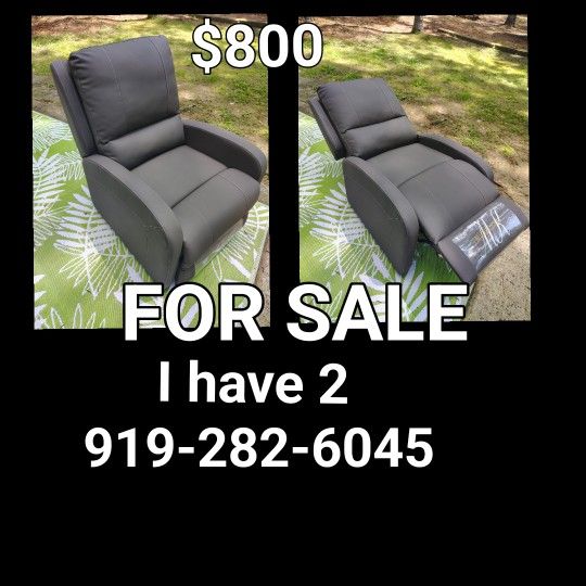 Michael Kay RV Recliners Gray