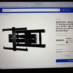 SANUS Elite - Advanced Full Motion TV Wall Mount