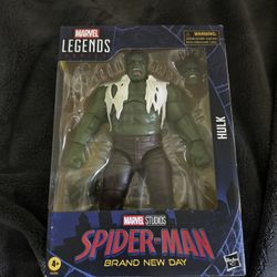 Hulk marvel legends spiderman brand new day