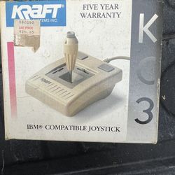 Kraft KC3 Precision Joystick Apple / IBM Compatible Original Box 