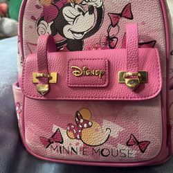 Minnie Mouse both backpack and plushie for $10