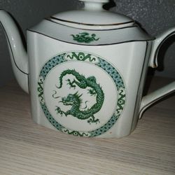 Antique Arthur Wood Dragon Tea Pot 