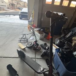 Ninebot electric scooter 19mph 20 miles range 