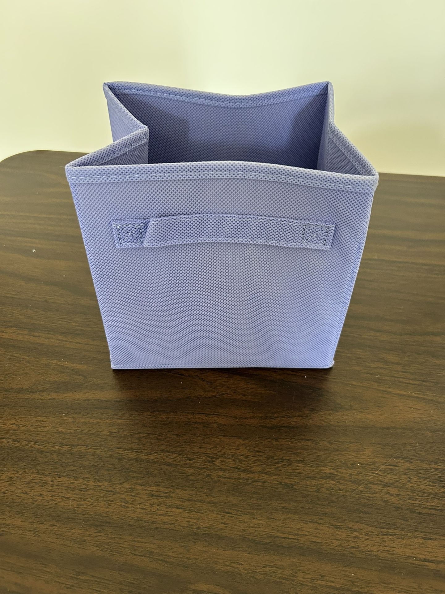 Purple organizer/gift box for closet items, cosmetic socks, decorations, 7 x 7 x 6